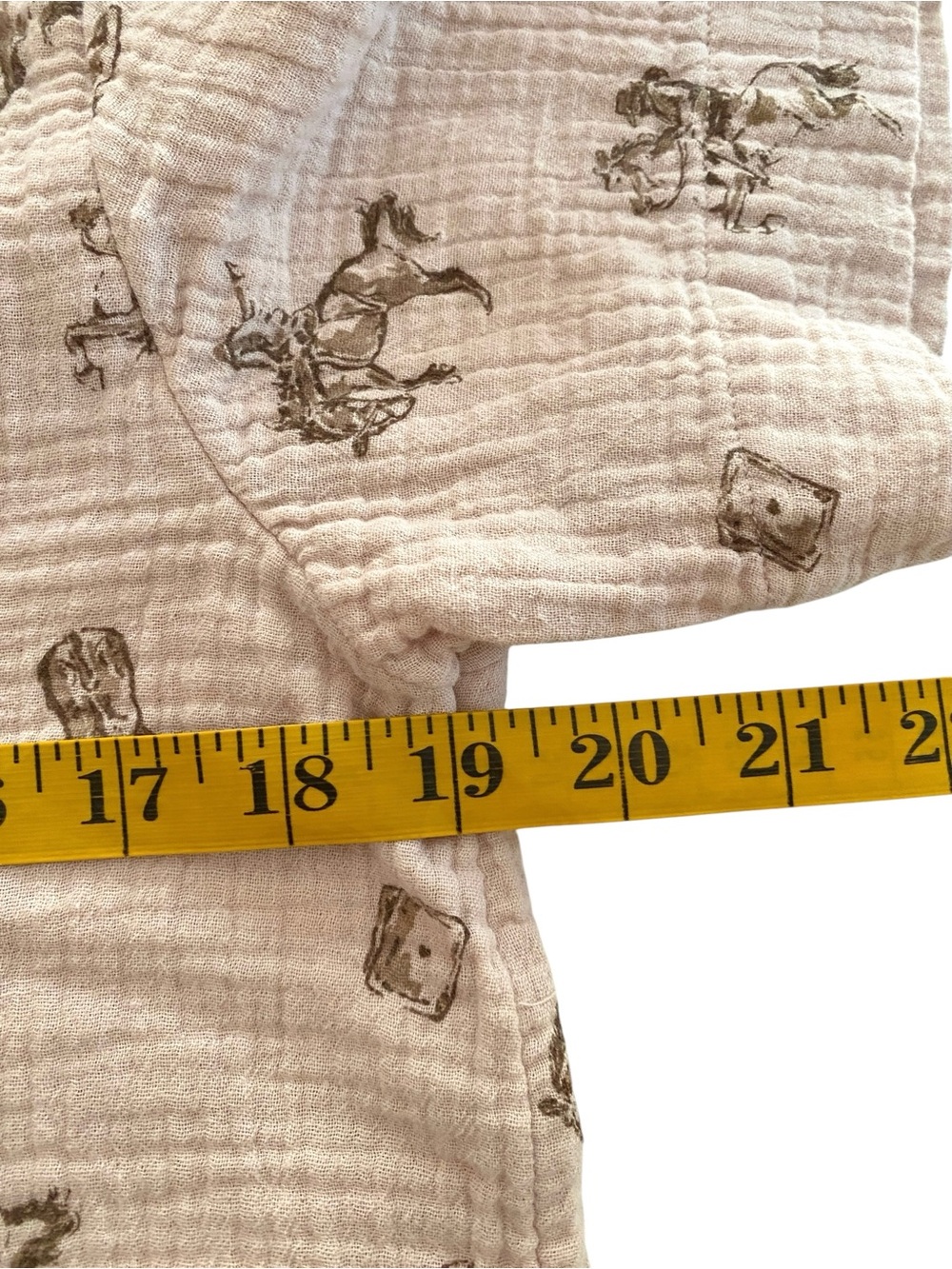 American Eagle 100% Cotton Gauze AE Lounge Button Up Top Sz S Cowgirl Western - Picture 7 of 9